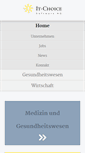 Mobile Screenshot of it-choice.de